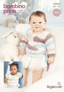 Stylecraft Bambino Prints Pattern 10064 (download) product image