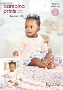 Stylecraft Bambino Prints Pattern 10066 (download) product image