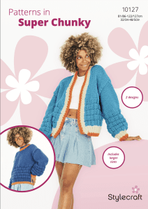 Stylecraft Special XL Pattern 10127 (download) product image