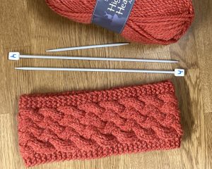 Cable Knitting Headband Workshop Saturday 22nd February 2025 1.30–4.30pm (Ticket) product image