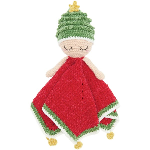 Rico Ricorumi Crochet Baby Blankies Kit - Christmas Elf