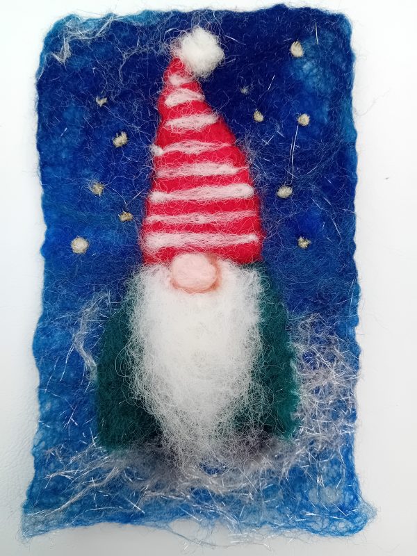 'Christmas Gonks' Felting Workshop with Textile Artist Andrea Hayes 22/11/25 10am to 1pm (TICKET) - Image 3