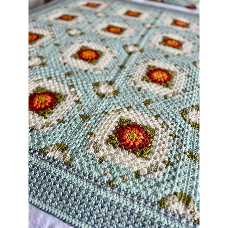 The Trellis Blanket Kit – Anita Gibney (Made by Anita) (Yarn Only) product image