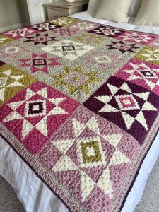 Quiet Sky Blanket Kit Autumn Colourway – Anita Gibney (Made by Anita) (Yarn Only) product image