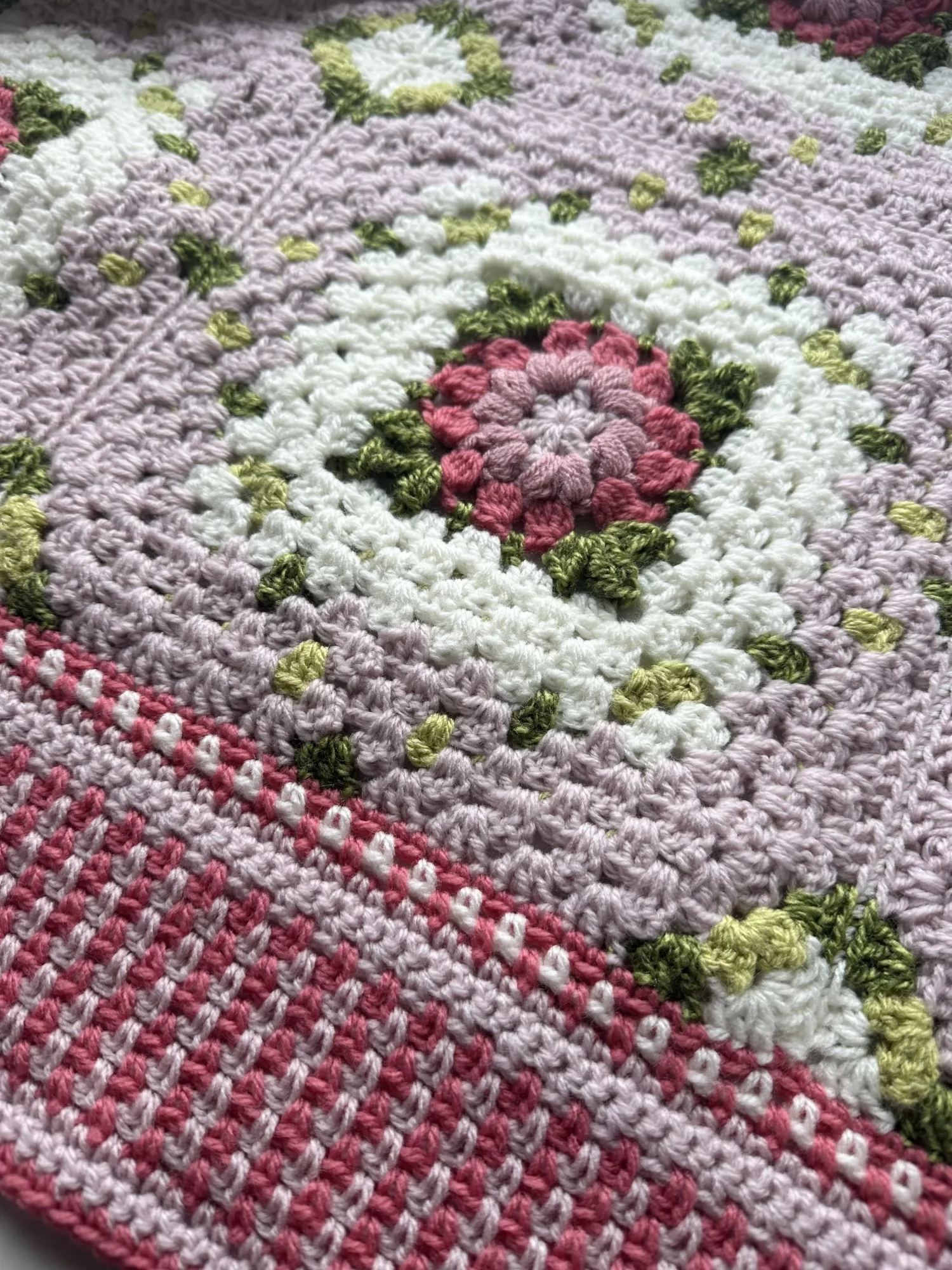 The Trellis Blanket Kit Pink Edition – Anita Gibney (Made by Anita) (Yarn Only) product image