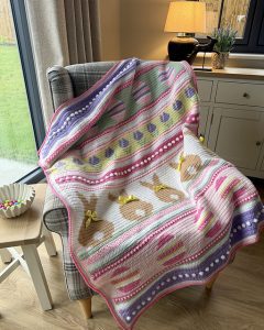 Easter Moments Blanket Kit – Anita Gibney (Made by Anita) (Yarn Only) product image