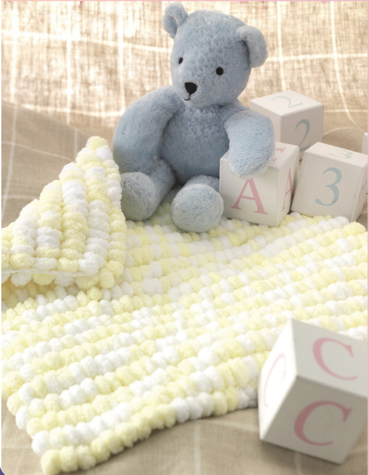 Pom Pom Yarn Baby Blanket Workshop Saturday 6th June 1.30–4.30pm (Ticket) product image