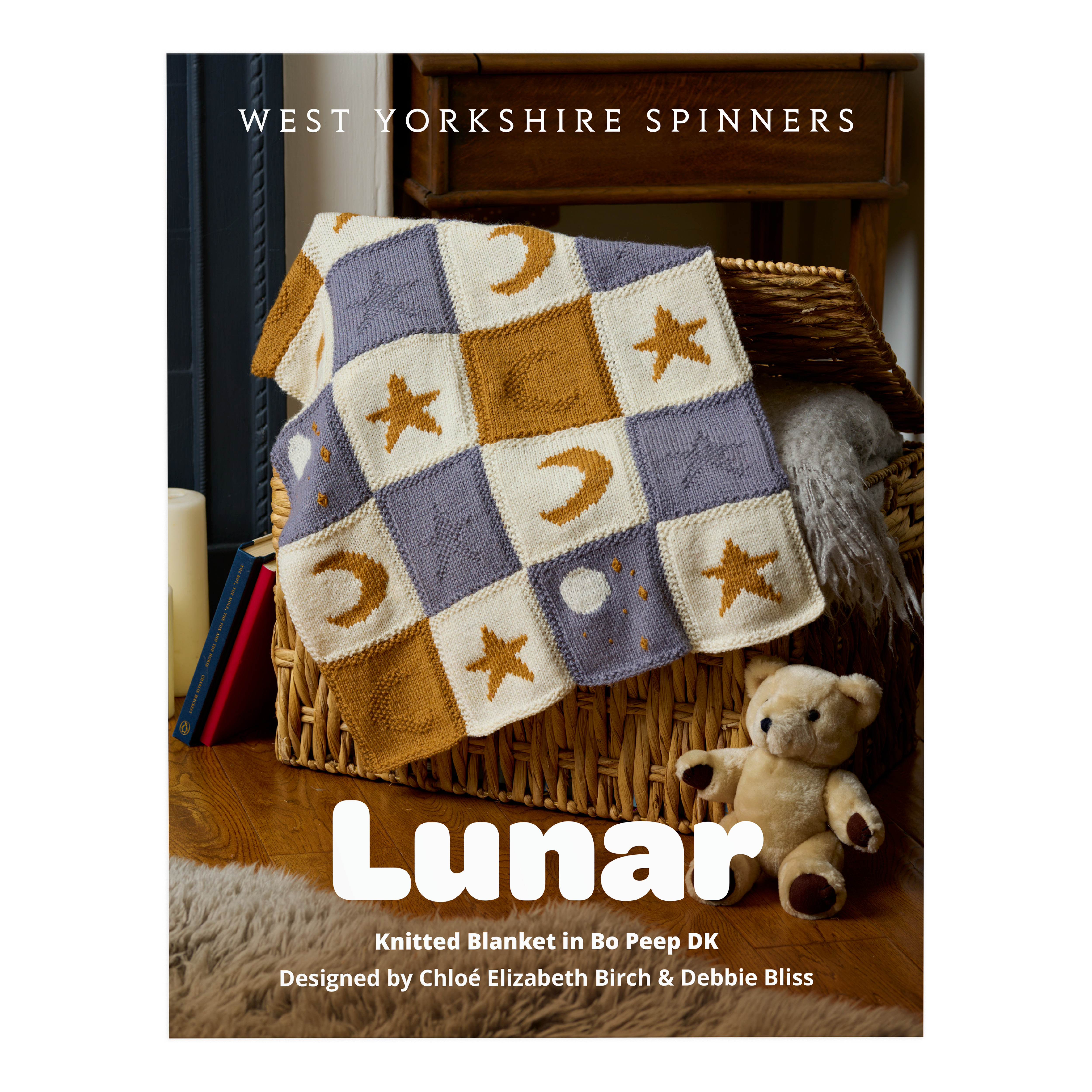 West Yorkshire Spinners Bo Peep DK – Lunar Knitted Blanket Pattern product image