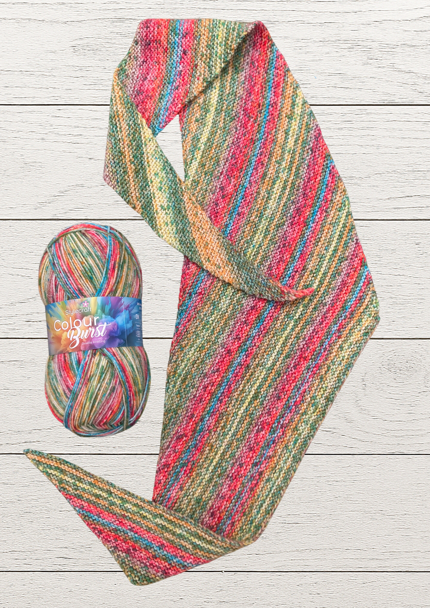 Colour Burst Shawl Workshop Saturday 20th June 1.30–4.30pm (Ticket) product image