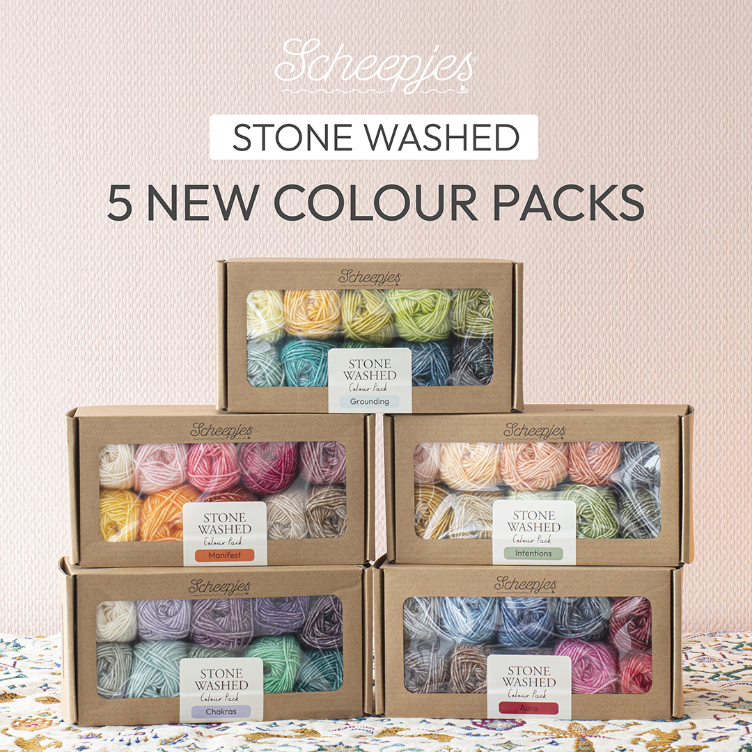 Scheepjes Stone Washed colour packs product image