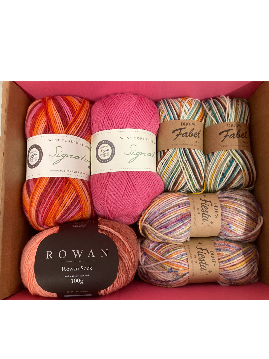Yarn Parcel Knitting Kit – Socks Rock product image