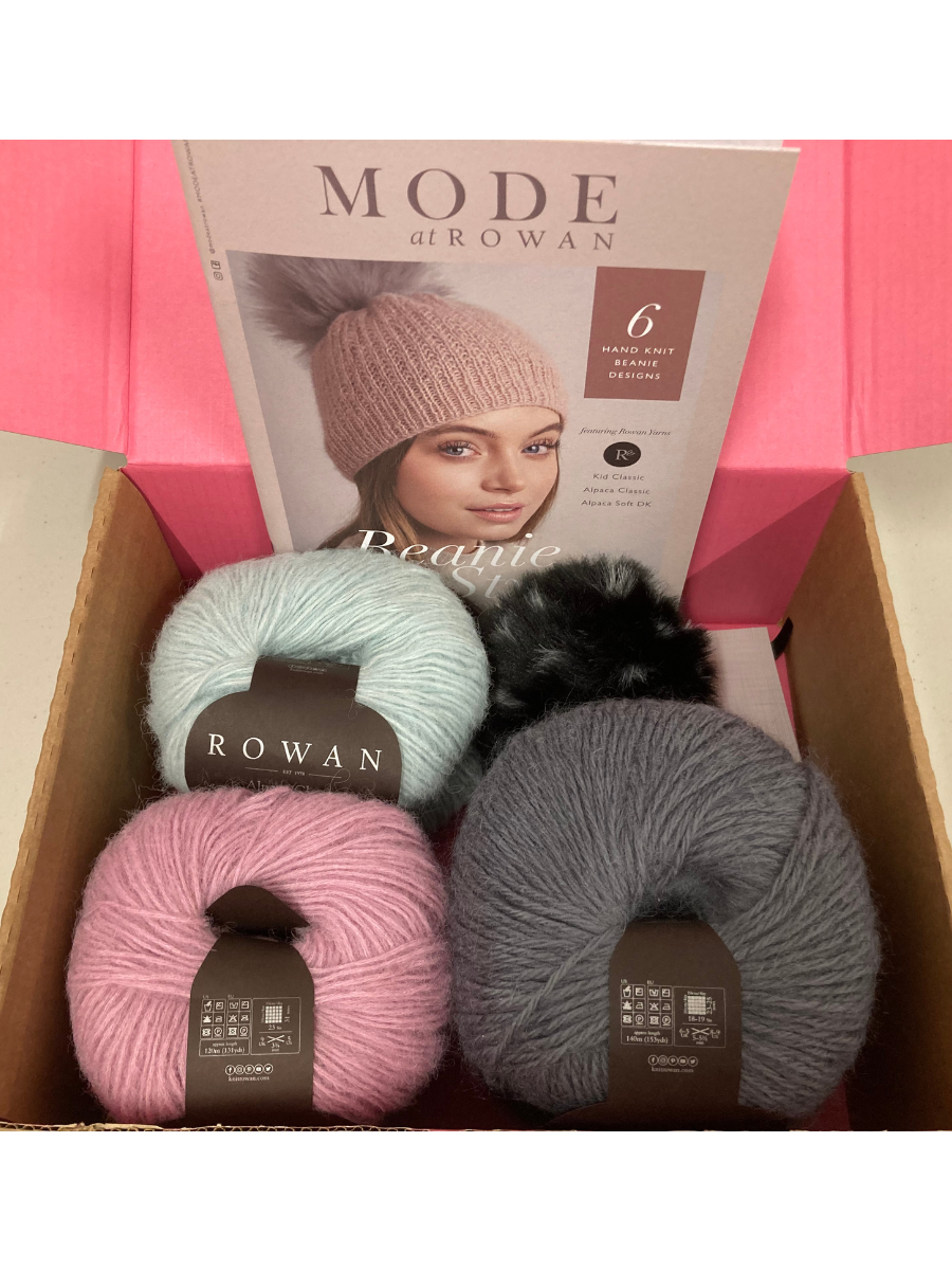 Yarn Parcel Knitting Kit – Luxury Hat Box product image