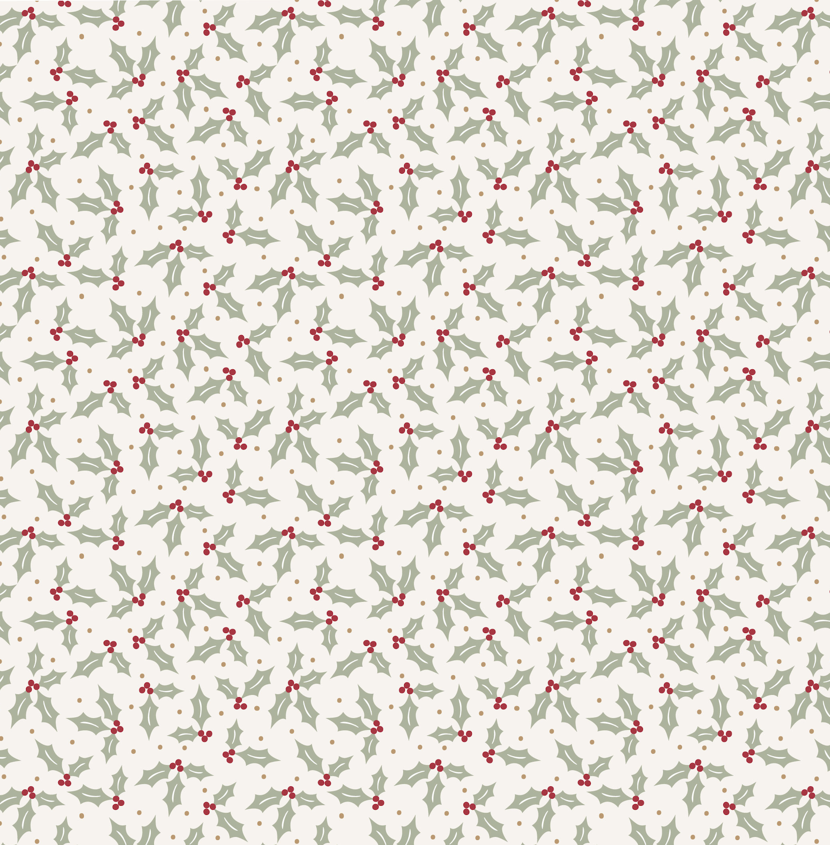 Craft Cotton Company – Holly Sprig product image