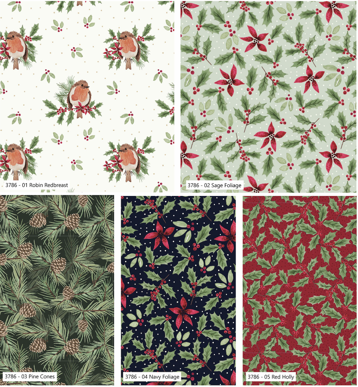 Craft Cotton Company – Merry Little Robin Fat Quarters product image